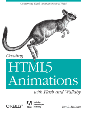 Creating HTML5 Animations With Flash and Wallaby Book