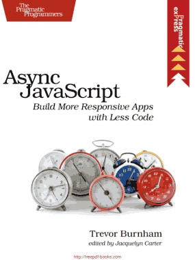 Async JavaScript Build More Responsive Apps with Less Code Book