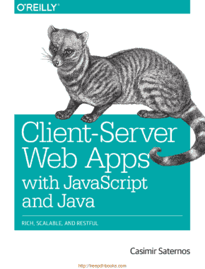 Client Server Web Apps with JavaScript and Java Book