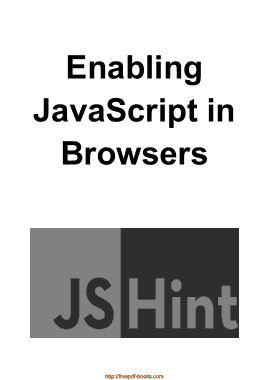 Enabling JavaScript In Browsers Book