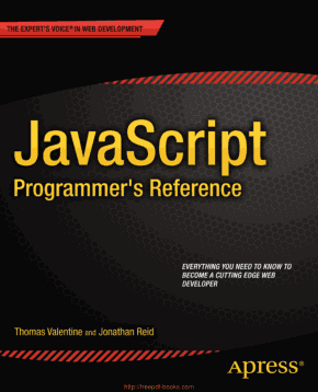 JavaScript Programmers Reference Book
