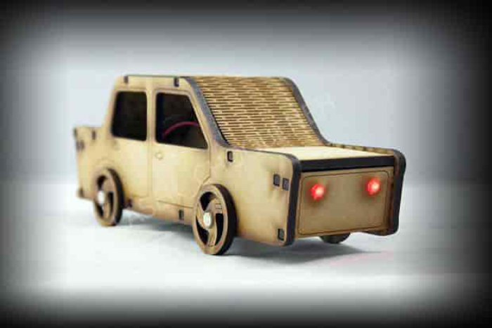 Free Download Vectors, Car Free Laser Cut Vector