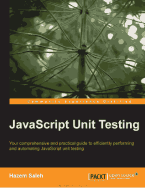 JavaScript Unit Testing Book