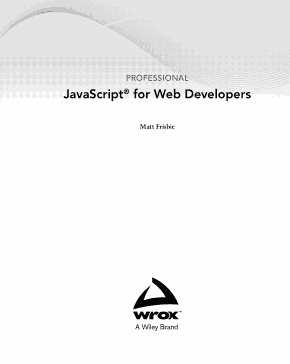Professional JavaScript for Web Developers Book