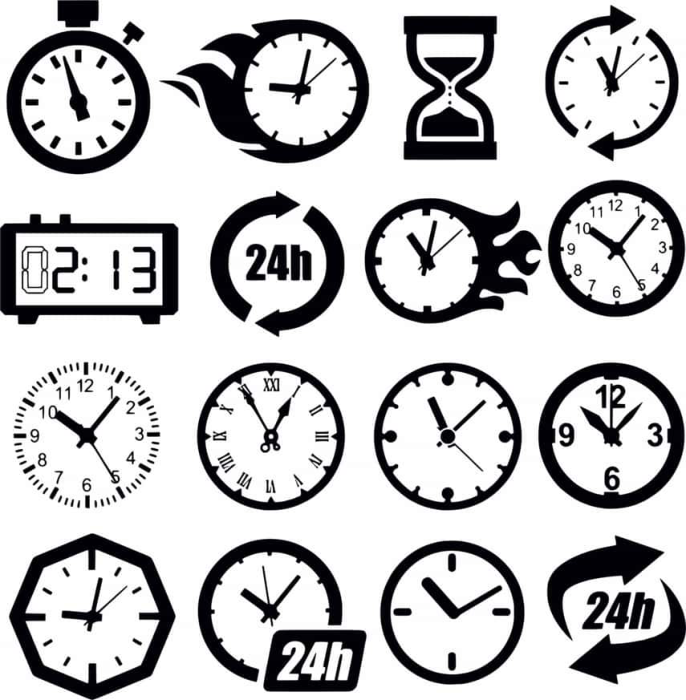 Free Download Vectors, Clock Maket Dlya Lazernoy Rezki Free Laser Cut Vector