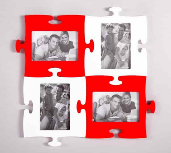 Free Download Vectors, Puzzle Photo Frames Free Laser Cut Vector