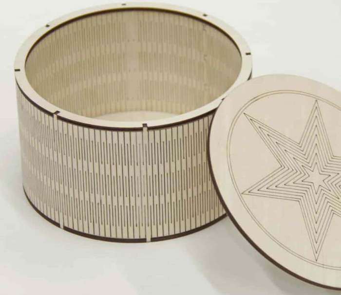 Free Download Vectors, Box With Lid Free Laser Cut Vector