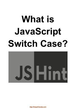 What Is JavaScript Switch Case Notes Book